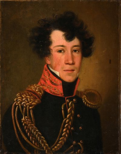Retrato del Príncipe Nikolay Fyodorovich Golitsyn 1789-1860, años 1810 de Unbekannt