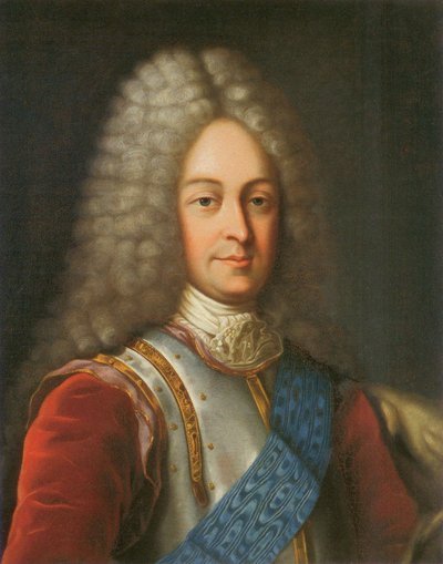 Retrato del Príncipe Vasily Lukich Dolgorukov 1672-1739, Primera mitad del siglo XIX de Unbekannt