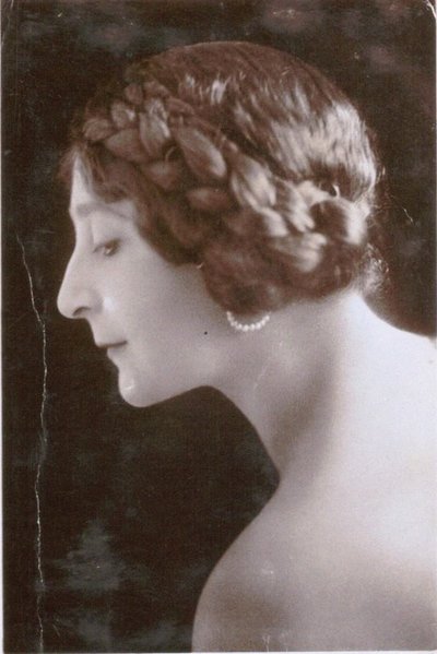 Retrato de la Princesa Olga Alexandrovna Yurievskaya 1873-1925, 1910s de Unbekannt