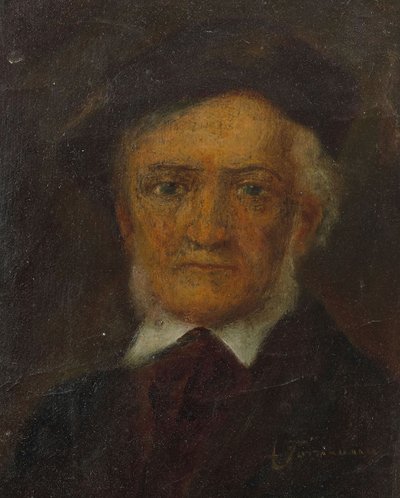 Retrato de Richard Wagner 1813-1883, segunda mitad del siglo XIX de Unbekannt