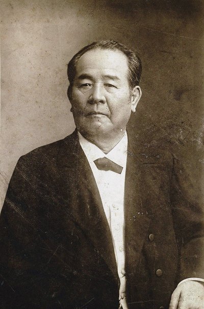Retrato de Shibusawa Eiichi 1840-1931, c. 1890 de Unbekannt