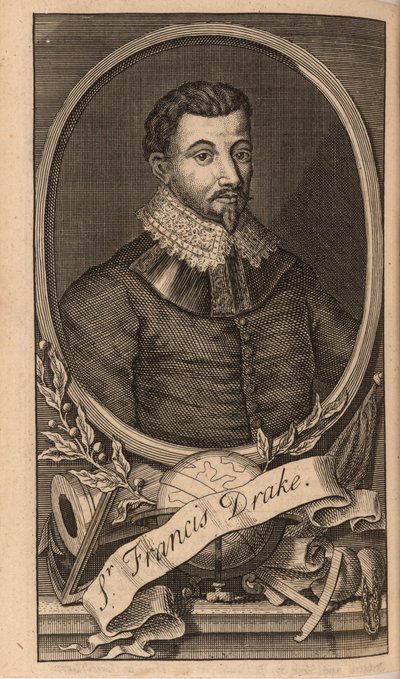 Retrato de Sir Francis Drake, 1741 de Unbekannt