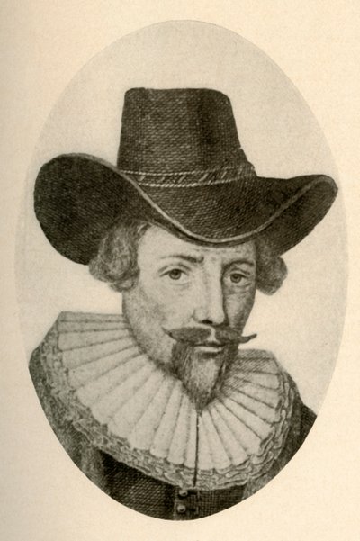 Retrato de Sir Isaac Pennington, con sombrero usado en la Casa de los Burgueses, c1650-1660, 1937 de Unbekannt