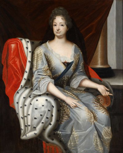Retrato de Sofía del Palatinado 1630-1714, Electora de Brunswick-Lüneburg, ca 1690 de Unbekannt