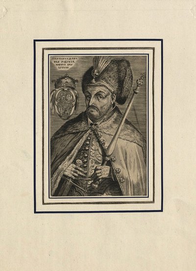 Retrato de Esteban Báthory, Rey de Polonia de Unbekannt