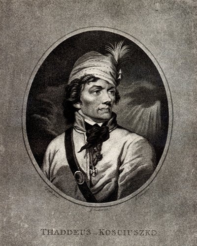 Retrato de Tadeusz Kosciuszko 1746-1817, principios del siglo XIX de Unbekannt