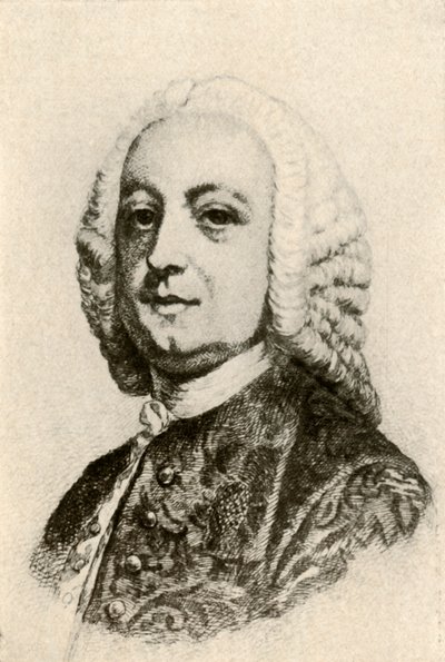 Retrato de Thomas Penn, Gobernador Colonial, c1760 de Unbekannt