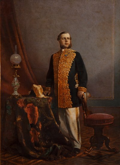 Retrato de Vasily Yuryevich Poznansky 1828-1900, 1860s de Unbekannt