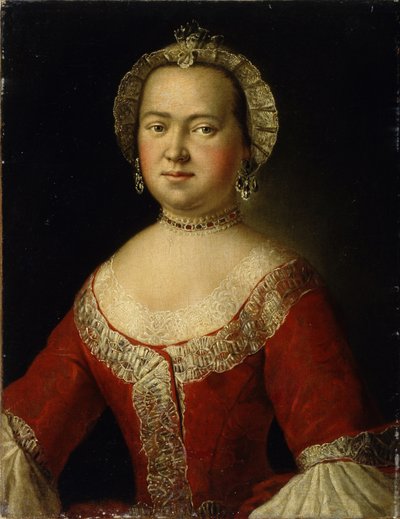 Retrato de Vera Dmitrievna Rezvaya 1809-1849, principios del siglo XIX de Unbekannt
