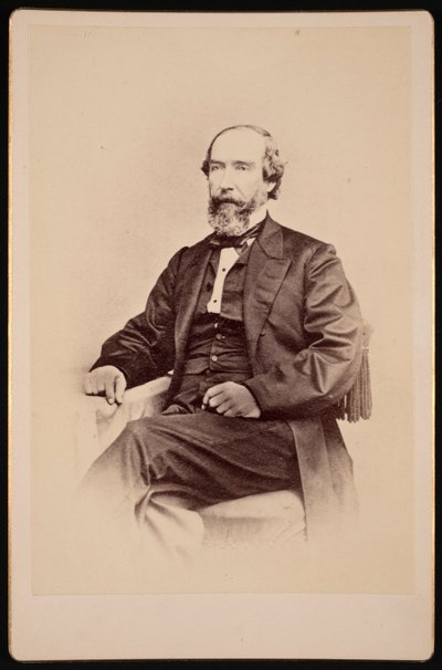Retrato de Walter Lenox 1817-1874, antes de 1874 de Unbekannt