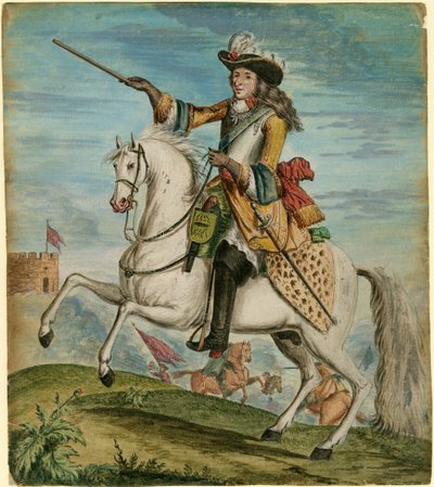 Retrato de Guillermo III de Inglaterra 1650-1702, ca. 1690 de Unbekannt