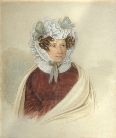 Retrato de Yelizaveta Markovna Poltoratskaya 1768-1838, 1820s de Unbekannt