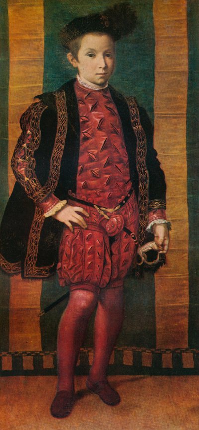 Retrato de un niño, c1545, 1911 de Unbekannt