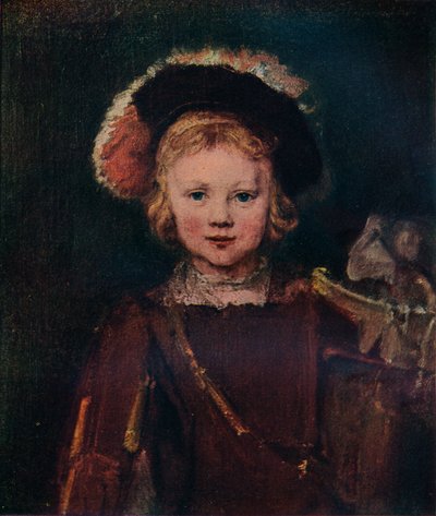 Retrato de un niño, c. 1655, 1911 de Unbekannt