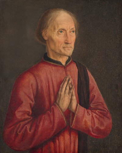 Retrato de un donante de Unbekannt
