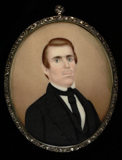 Retrato de un caballero, ca. 1850 de Unbekannt