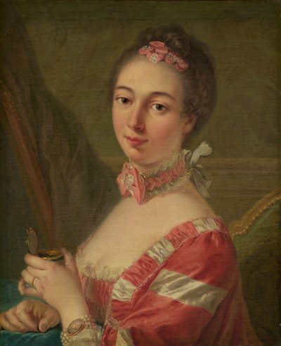 Retrato de una dama de Unbekannt