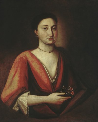 Retrato de una dama posiblemente Hannah Stillman de Unbekannt