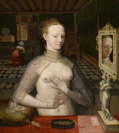 Retrato de una dama de Unbekannt