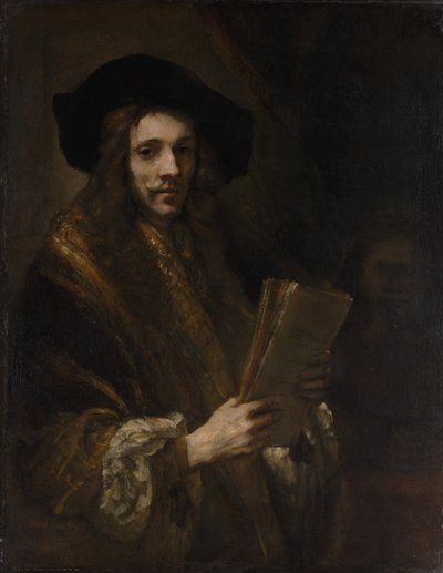 Retrato de un hombre El subastador, probablemente ca. 1658-62 de Unbekannt