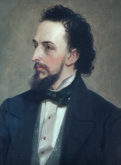 Retrato de un hombre, ca. 1850 de Unbekannt