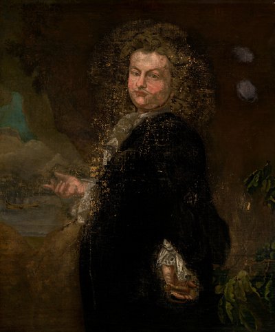 Retrato de un hombre, primer trimestre del siglo XVIII de Unbekannt