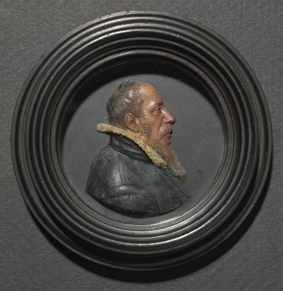 Retrato de un hombre de negro, mediados de 1600s de Unbekannt