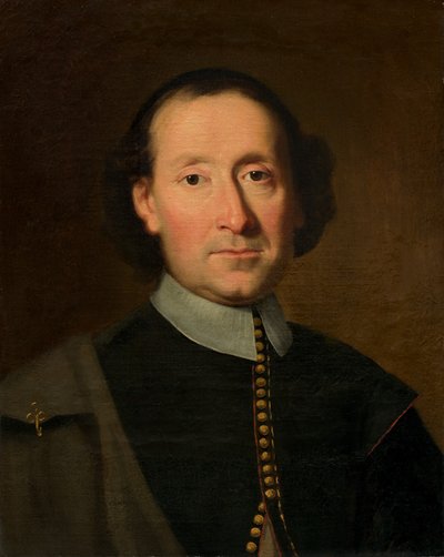 Retrato de un hombre, mediados del siglo XVII de Unbekannt