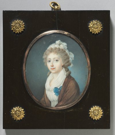 Retrato de una Noble, c. 1795 de Unbekannt