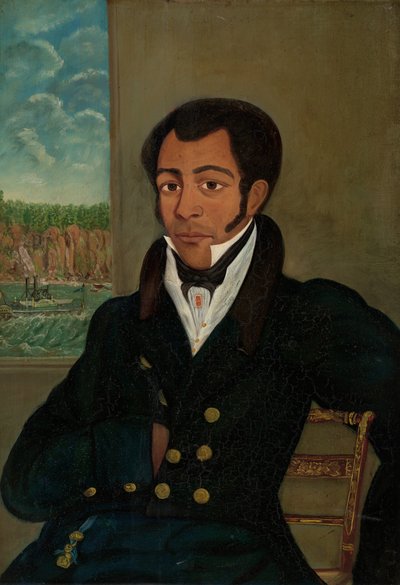 Retrato de un mayordomo de barco, probablemente 1829 de Unbekannt