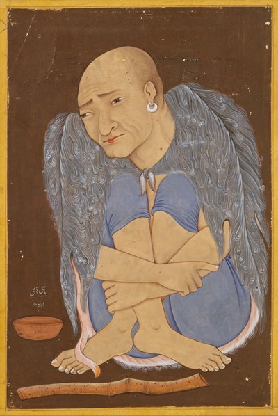 Retrato de un sufí, primer cuarto del siglo XVII de Unbekannt