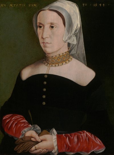 Retrato de una Mujer, 1544 de Unbekannt