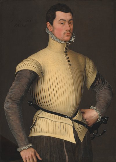 Retrato de un joven, 1558 de Unbekannt