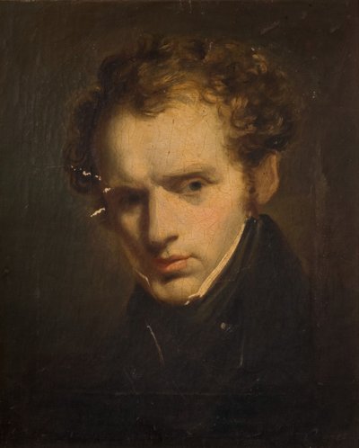 Retrato de un joven, 1840 de Unbekannt
