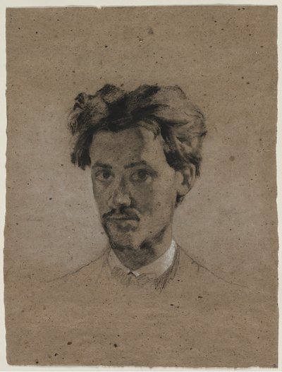 Retrato de un Joven, c. 1865-1875 de Unbekannt