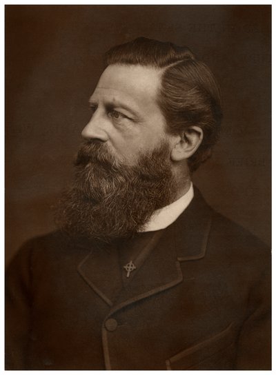 Retrato de un hombre con barba, principios del siglo XX de Unbekannt