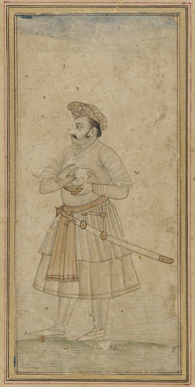 Retrato de un oficial de Unbekannt