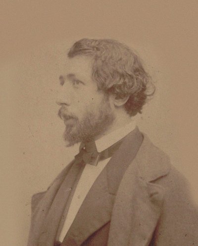 Retrato del pianista y compositor Charles Wehle 1825-1883, ca. 1865 de Unbekannt