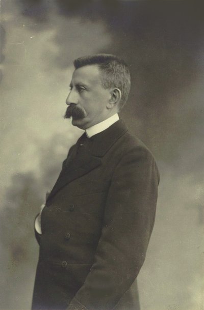 Retrato del pianista y compositor Moritz Moszkowski de Unbekannt