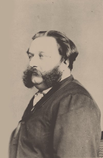 Retrato del Compositor Alfred Jaëll 1832-1882 de Unbekannt