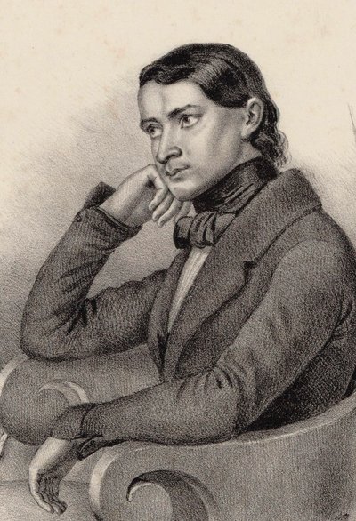 Retrato del compositor Alfred Joly, 1850 de Unbekannt