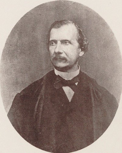 Retrato del compositor Auguste Mermet 1810-1889 de Unbekannt