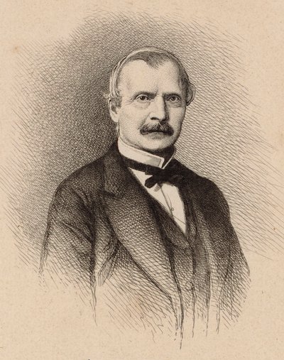 Retrato del compositor Auguste Mermet 1810-1889, 1876 de Unbekannt