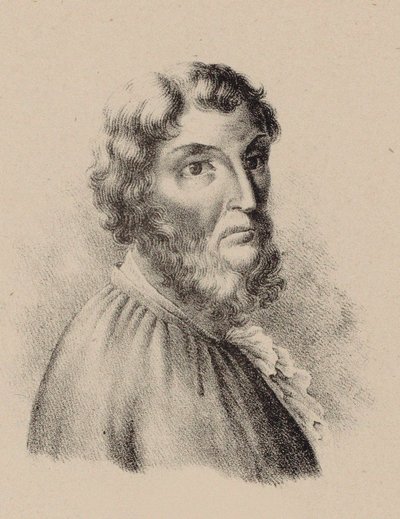 Retrato del compositor Cristóbal de Morales de Unbekannt
