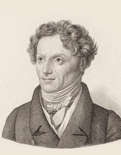 Retrato del Compositor Francesco Morlacchi 1784-1841 de Unbekannt