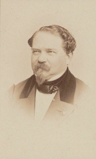 Retrato del compositor Jean-Georges Kastner 1810-1867 de Unbekannt