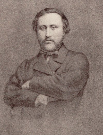 Retrato del compositor Léon Kreutzer 1817-1868 de Unbekannt