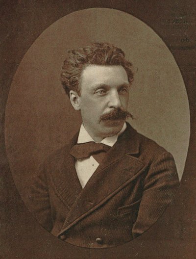 Retrato del compositor Victorin de Joncières, 1839-1903 de Unbekannt