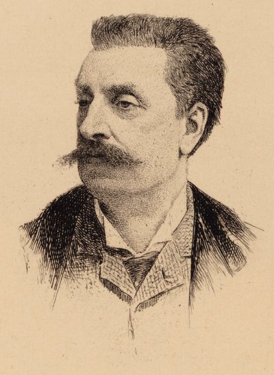 Retrato del Compositor Victorin de Joncières 1839-1903 de Unbekannt
