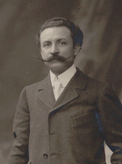 Retrato del compositor Xavier Leroux 1863-1919 de Unbekannt